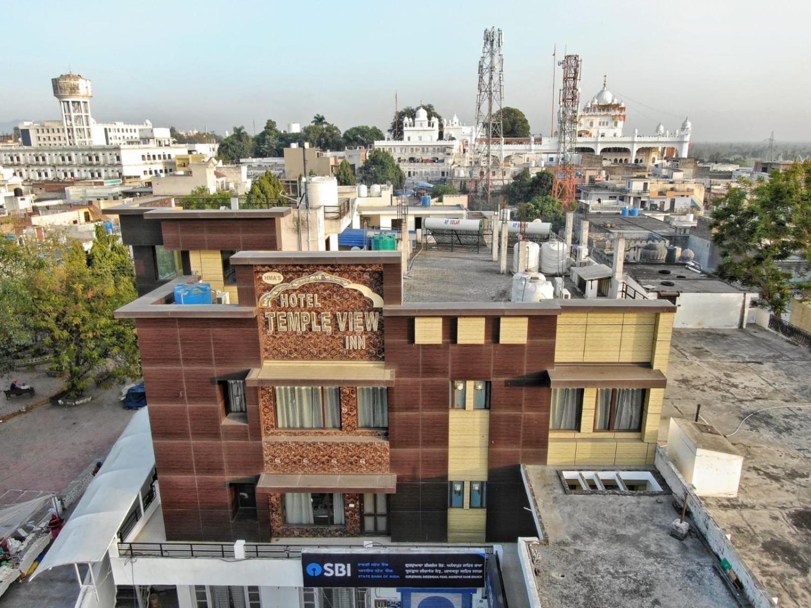 Hotel Temple View Inn Anandpur Sāhib Esterno foto